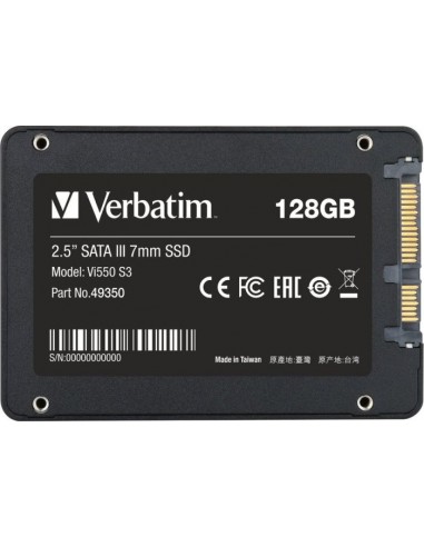 Verbatim Vi550 S3 128 GB Solid State Drive (49350)