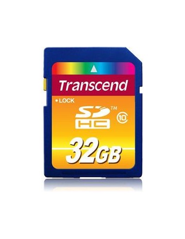Transcend Class 10 32 GB SDHC memory card (TS32GSDHC10)