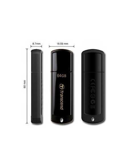 Transcend JetFlash 350 64GB, USB flash drive (TS64GJF350)
