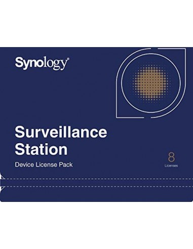 Synology 8x Camera Pack, Surveillance Accessories (DEVICE LICENSE (X 8))