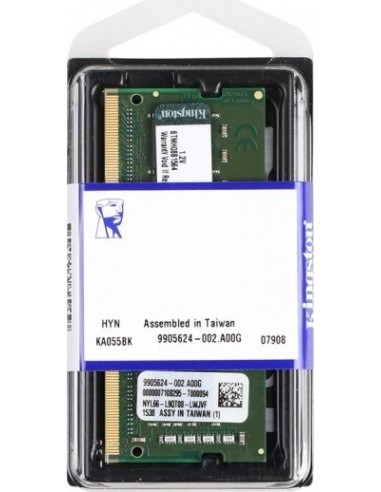 Kingston SO-DIMM 8GB DDR4-2666 SRx8, memory...