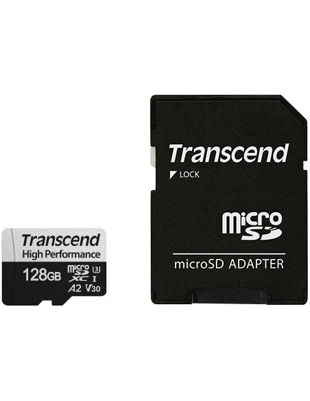 Transcend 330S 128 GB microSDHC, Memory Card (TS128GUSD330S)