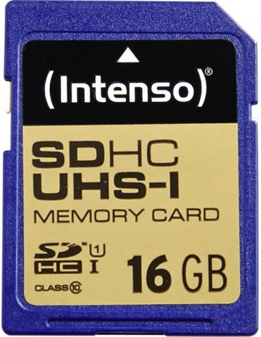 Intenso SDHC 16 GB Class 10 UHS-I, memory card...