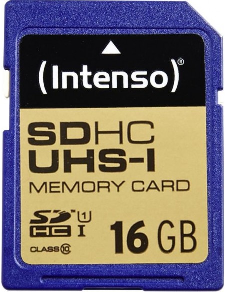 Intenso SDHC 16 GB Class 10 UHS-I, memory card (3421470)