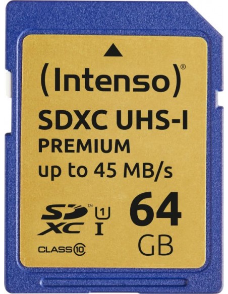 Intenso SDHC UHS-I 64 GB, memory card (3421490)