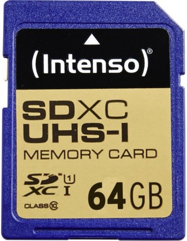 Intenso SDHC UHS-I 64 GB, memory card (3421490)