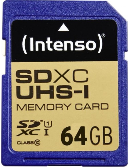 Intenso SDHC UHS-I 64 GB, memory card (3421490)