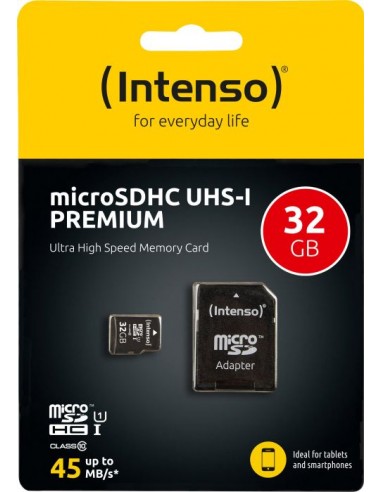 Intenso microSDHC UHS-I 32 GB, memory card...