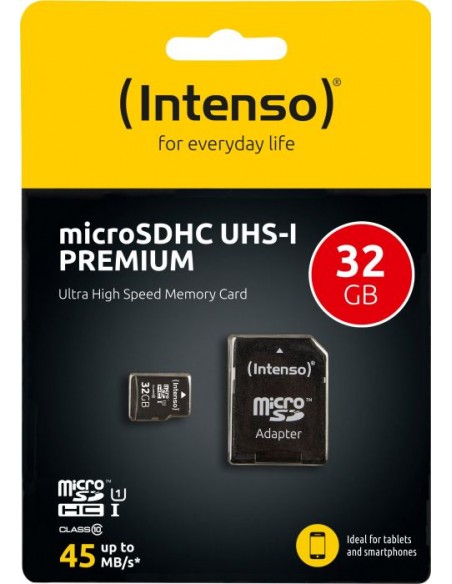 Intenso microSDHC UHS-I 32 GB, memory card (3423480)
