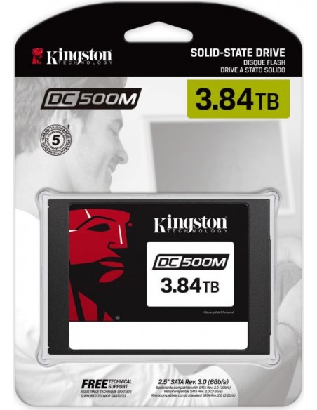 Kingston DC500M 3.84 TB Solid State Drive (SEDC500M/3840G)