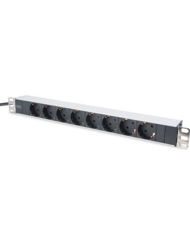 Digitus Socket strip with aluminum, 8- (DN-95401)