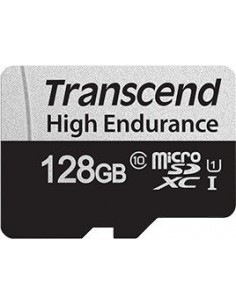 Transcend 350V 128 GB microSDHC, Memory Card (TS128GUSD350V)