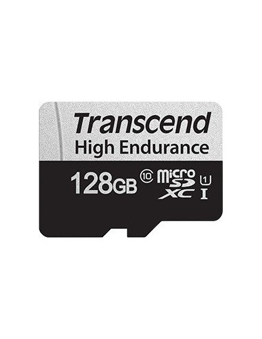 Transcend 350V 128 GB microSDHC, Memory Card (TS128GUSD350V)
