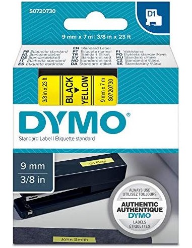 Dymo D1 standard label 40918, lettering tape (S0720730)