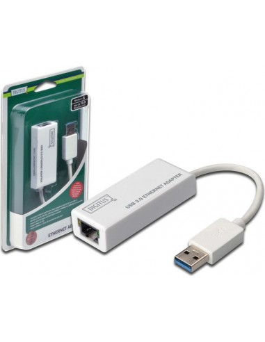 Digitus Gigabit Ethernet USB 3.0 adapter, LAN...