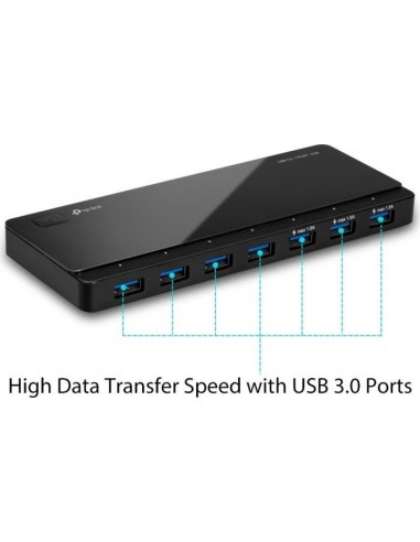 TP-Link 7-Port USB 3.0 Hub (UH700), USB Hub...