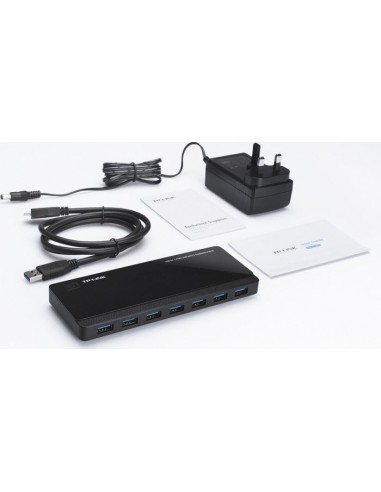 TP-Link 7-port USB 3.0 hub with two charging...