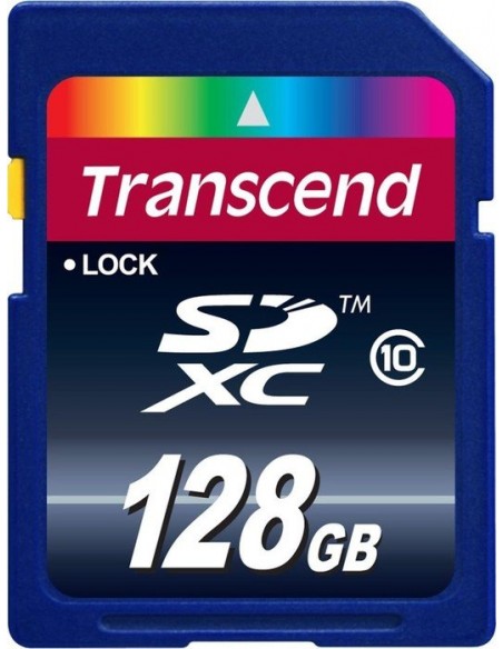 Transcend 128GB SDXC, Memory Card (TS128GSDXC10)