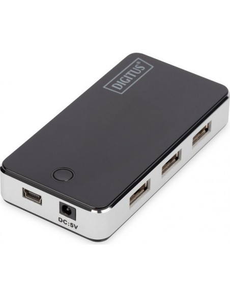 Digitus 7-port USB 2.0 hub, USB hub (DA-70222)
