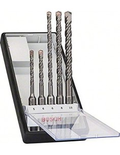 Bosch SDS plus-5 drill set, Robust Line, 5-piece...