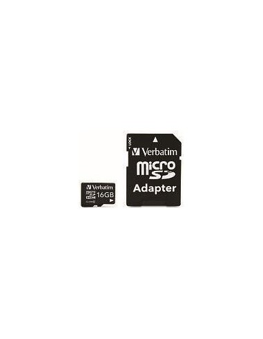 Verbatim microSDHC 16 GB Class 10, memory card (44082)