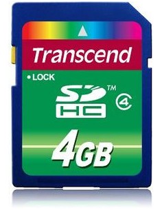 Transcend Secure Digital SDHC Card 4GB Memory Card...