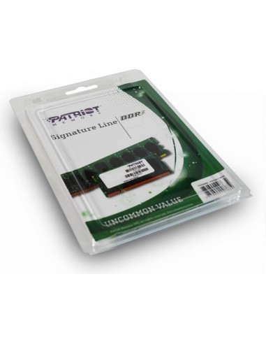 Patriot SO-DIMM 4GB DDR3-1600 SR, memory...
