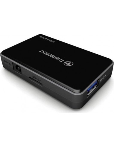 Transcend USB 3.0 4-Port Hub, USB Hub (TS-HUB3K)