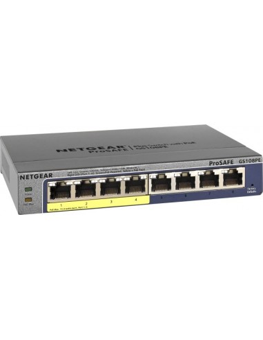 Netgear GS108PE-300EUS, Switch (GS108PE-300EUS)