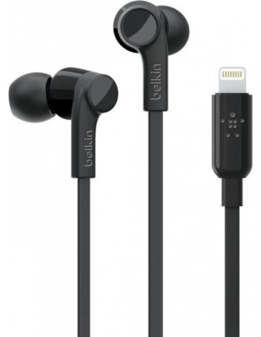 Belkin Rockstar In-Ear Headphone Lightning black G3H0001btBLK