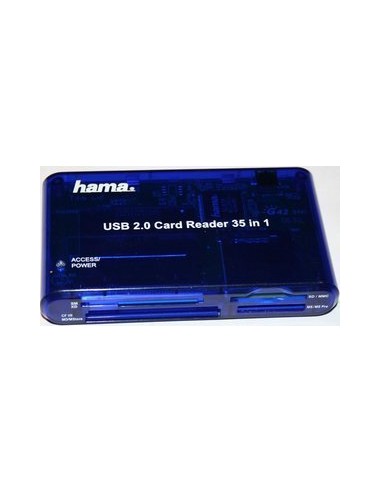 Hama Card Reader Writer 35 in 1 USB 2.0                    55348