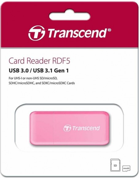Transcend Card Reader RDF5 USB 3.1 Gen 1