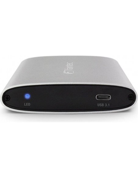 FANTEC ALU-25U31 silver 2,5  USB 3.1 Type C Aluminium