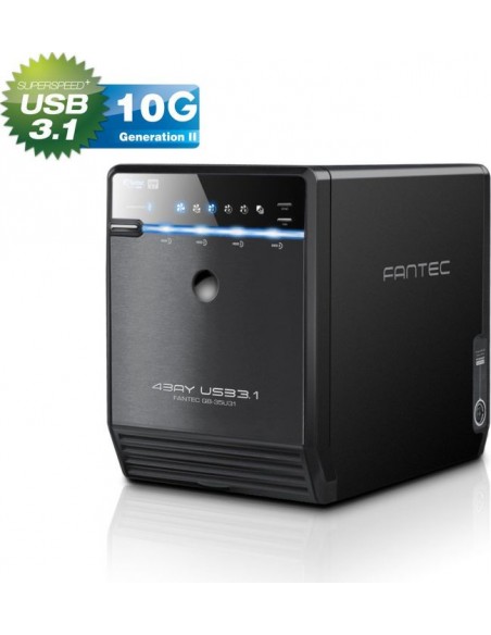 Fantec QB-35U31 4x3,5  USB 3.1
