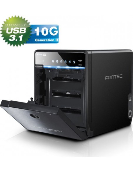 Fantec QB-35U31 4x3,5  USB 3.1