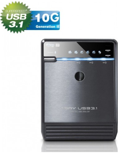 Fantec QB-35U31 4x3,5  USB 3.1