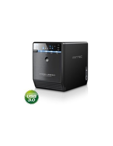 FANTEC QB-35 US 3 R black 4Bay Box Raid