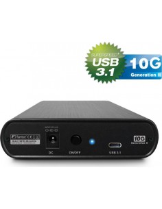 FANTEC DB-ALU31A black 3,5 SATA USB 3.1 Typ-C 2