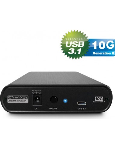 FANTEC DB-ALU31A black 3,5 SATA USB 3.1 Typ-C