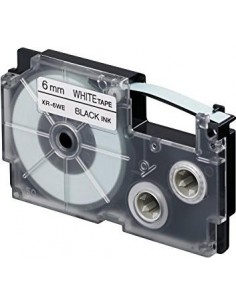 Casio XR-6 WE 6 mm black on white