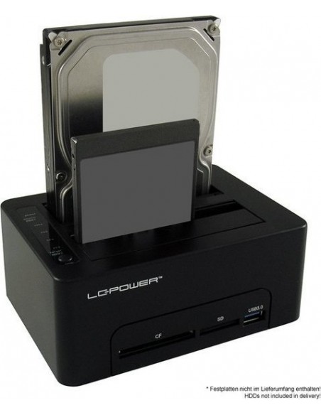 LC Power LC-DOCK-U3-CR HDD docking station CF/SD card r