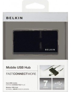 Belkin USB 2.0 7-Port Mobile Hub black F5U701CWBLK 2