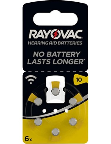 RAYOVAC Acoustic Special 10 6pcs Hearing Aid Batteries