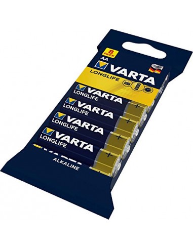 1x8 Varta Longlife AA LR 6 Bulk Pack