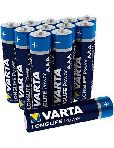 1x12 Varta Longlife Power AAA LR03 Ready-To-Sell Tray Big Box