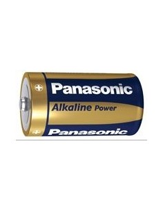 1x2 Panasonic Alkaline Power Mono D LR 20