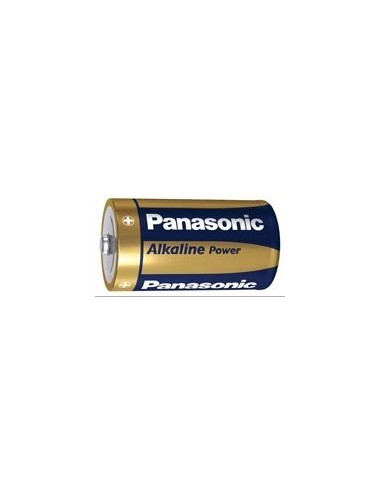 1x2 Panasonic Alkaline Power Mono D LR 20