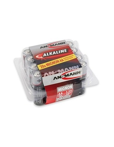 1x20 Ansmann Alkaline Mignon AA LR 6 red-line Box
