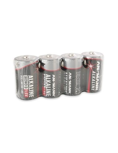 1x4 Ansmann Alkaline Mono D LR 20 red-line