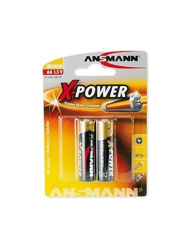 1x2 Ansmann Alkaline Mignon AA LR 6 X-Power